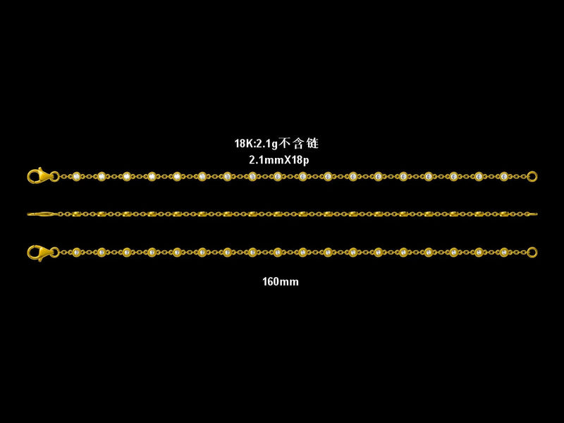 Aureline-Jewelry Each 0.04ct Bezel Lab Grown Diamond Bracelet