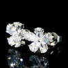Aureline-Jewelry Blossom Lab-Grown Diamond Studs Earrings (1.50 Ct. Tw.)