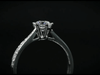 Aureline-Jewelry Timeless 0.7ct Lab-Grown Diamond Ring in 18K Gold