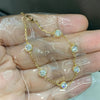Aureline-Jewelry Each 0.3-carat Lab-Grown Diamond Bezel Setting 6 Stones Bracelet