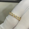 Aureline-Jewelry 1.2 CTW Lab Diamond Eternity Ring Stackable Ring Bezel Set