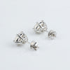 Aureline-Jewelry Oval Lab Grown Diamond Studs 6 Prong Earrings (4.13 Ct. Tw.)