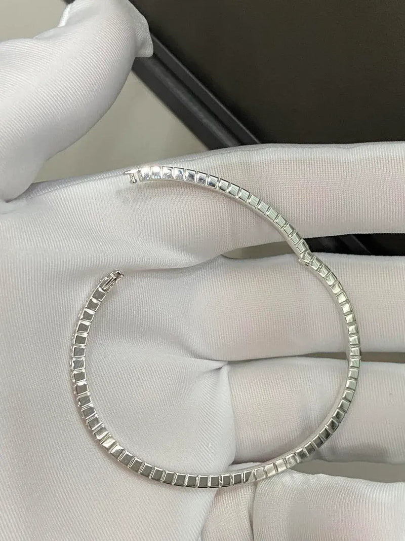 Aureline-Jewelry Full Round Lab Grown Diamond Bangle