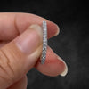 Aureline-Jewelry Full Eternity 2.0 MM Round Cut Lab Diamond Wedding Band