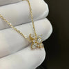 Aureline-Jewelry 1.7ct Lab-Grown Diamond Pendant Necklace in 18K Gold – Marquise & Round Cut