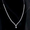 Aureline-Jewelry Gala Diamond Necklace - 18K White Gold With Lab Grown Diamonds
