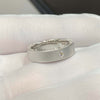 Aureline-Jewelry Unique Single-Row Men's Lab Diamond Wedding Ring