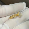 Aureline-Jewelry 3 Carat Oval Cut Lab Diamond Engagement Ring