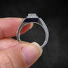 Aureline-Jewelry Round Cut Lab Grown Diamond Men's Engagement Wedding Ring