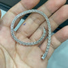 Aureline-Jewelry Each 0.15-carat Round Lab-Grown Diamond Tennis Bracelet 18K Gold
