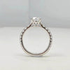 Aureline-Jewelry Pave Round Lab Diamond Engagement Ring