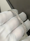 Aureline-Jewelry Round Lab Grown Diamond Tennis Bracelet