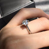 Aureline-Jewelry Round Lab Grown Diamond Solitaire Engagement Ring