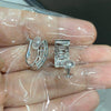 Aureline-Jewelry Emerald Cut Lab Diamond Clip-On Earrings