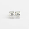 Aureline-Jewelry Baguette Lab-Grown Diamond Studs Earrings (1.00 Ct. Tw.)