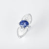 Aureline-Jewelry Lab Grown Sapphire Ring 14K Gold
