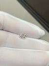 Aureline-Jewelry 1 Carat Heart Shape Drilled Lab Grown Diamond Pendant