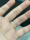 Aureline-Jewelry V Shape Round Cut Lab Diamond Eternity Ring