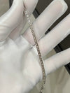Aureline-Jewelry Round Lab Grown Diamond Tennis Bracelet