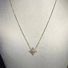 Aureline-Jewelry 1.7ct Lab-Grown Diamond Pendant Necklace in 18K Gold – Marquise & Round Cut