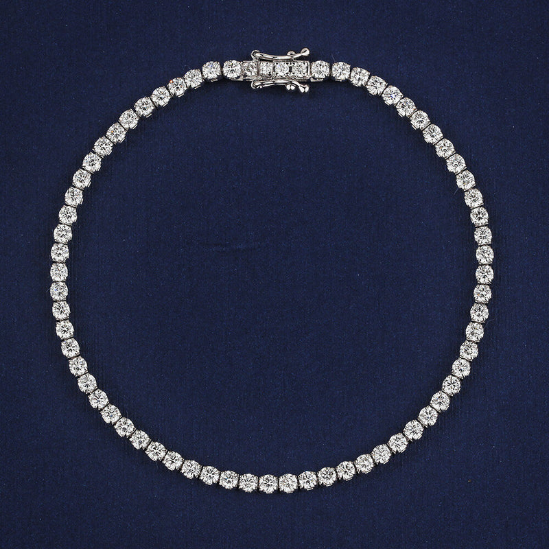 Aureline-Jewelry Lab Grown Diamond Tennis Bracelet In 925 Silver(2.63 Ct. Tw.)