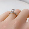 Aureline-Jewelry Pave Round Lab Diamond Engagement Ring