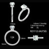 Aureline-Jewelry Pave Round Lab Diamond Engagement Ring
