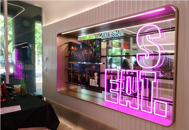 Get a custom LED logo sign