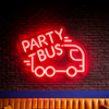 IDEASHOW-Party Bus Neon Sign Multiple Color Options