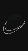 Aureline-Jewelry Double-Layer Lab Grown Diamond Necklace