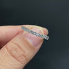 Aureline-Jewelry Lab-Grown Diamond Eternity Ring In 925 Silver