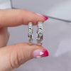 Aureline-Jewelry Couple Wedding Bands Set with Lab Diamonds 18K White Gold