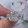 Aureline-Jewelry Luxurious 10 Carat Cushion Cut Lab Diamond Knot Ring