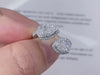 Aureline-Jewelry 2 CTW Double Pear Lab Grown Diamond Two Stone Ring