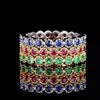 Aureline-Jewelry NOZBO 18K Gold Ruby, Emerald, Sapphire Band Ring