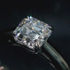 Aureline-Jewelry 1 Carat Asscher Cut Lab Grown Diamond Solitaire Ring