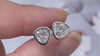 Aureline-Jewelry Bezel Trillion Cut Solitaire Lab-Grown Diamond Studs (1.31 Ct. Tw.)