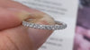 Aureline-Jewelry Full Eternity 2.0 MM Round Cut Lab Diamond Wedding Band