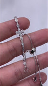 Aureline-Jewelry 1 ctw Adjustable Bracelet with Lab-Grown Diamonds 18K Gold