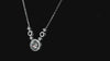 Aureline-Jewelry 1 Carat Round Lab Grown Diamond Necklace