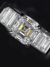 Aureline-Jewelry 2 Carat Asscher Cut Lab Diamond Ring