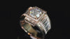 Aureline-Jewelry Luxury Men's Ring Round Cut Lab-Grown Diamond