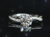 Aureline-Jewelry 1.08 Carat Vine-Inspired Lab Diamond Ring 18K Gold Engagement Ring