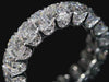 Aureline-Jewelry 18-Stone Emerald-Cut Lab-Grown Diamond Eternity Band – 9Ct. Tw.