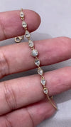 Aureline-Jewelry 0.76 ctw Vintage-Inspired Bracelet with Lab Grown Diamonds