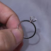 Aureline-Jewelry 1 CT Lab Grown Diamond Oval Shape Solitaire Engagement Ring