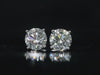 Aureline-Jewelry Round Lab Diamond Stud Earrings Four-Prong (0.60-3.00 Ct. Tw.)