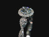 Aureline-Jewelry Lab-Grown Diamond Ring Crossed Band 18K Gold