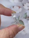 Aureline-Jewelry Oval Lab Grown Diamond Wedding Band (3 Ct. Tw.)