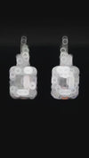 Aureline-Jewelry Emerald-Cut Lab Grown Diamond Drops Earrings